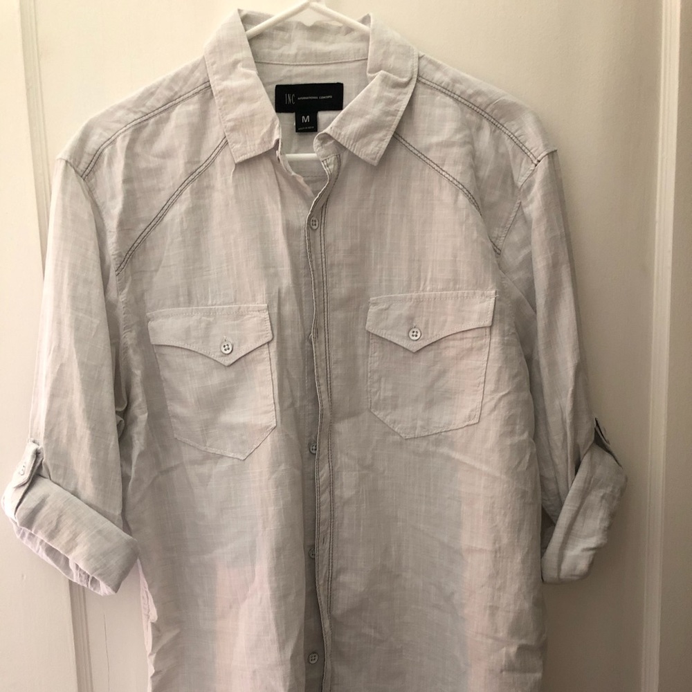 3 Casual Button Down Shirts